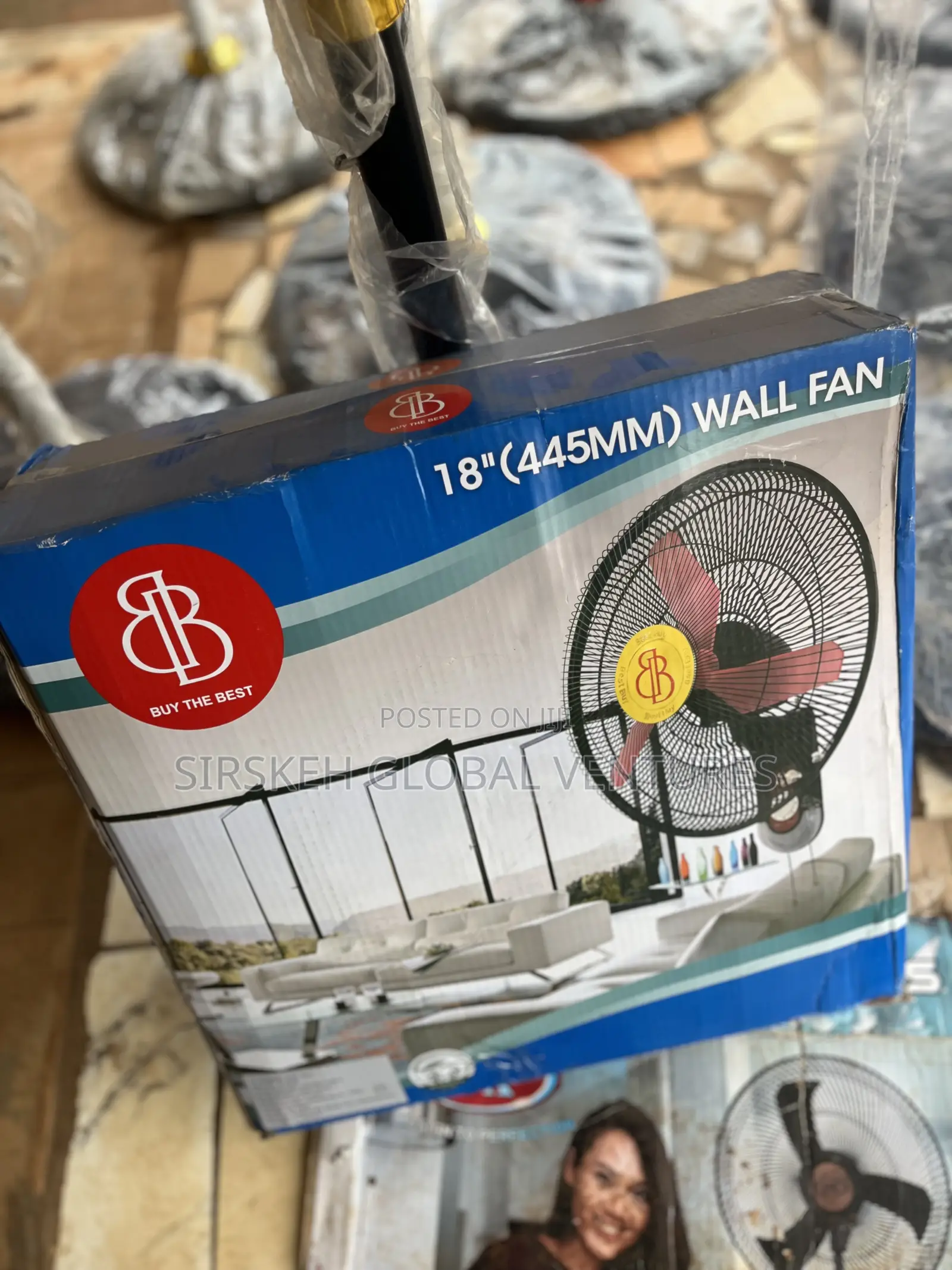 18” Bb Wall Fan