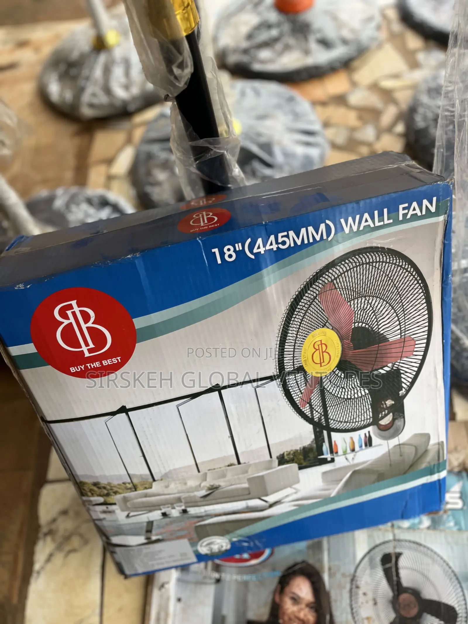 18” Bb Wall Fan