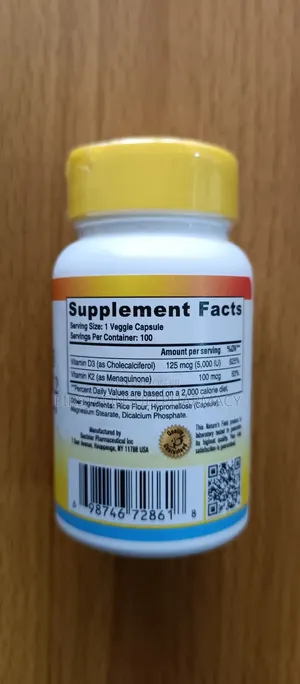 Nature's Field Vitamin D3 + X 100