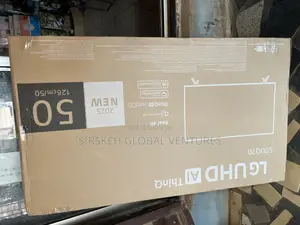 50” Lg Smart Frameless Led Tv