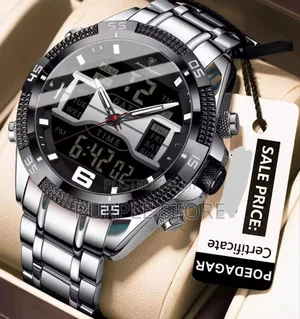 Poedagar Quality Digital and Analog Watch