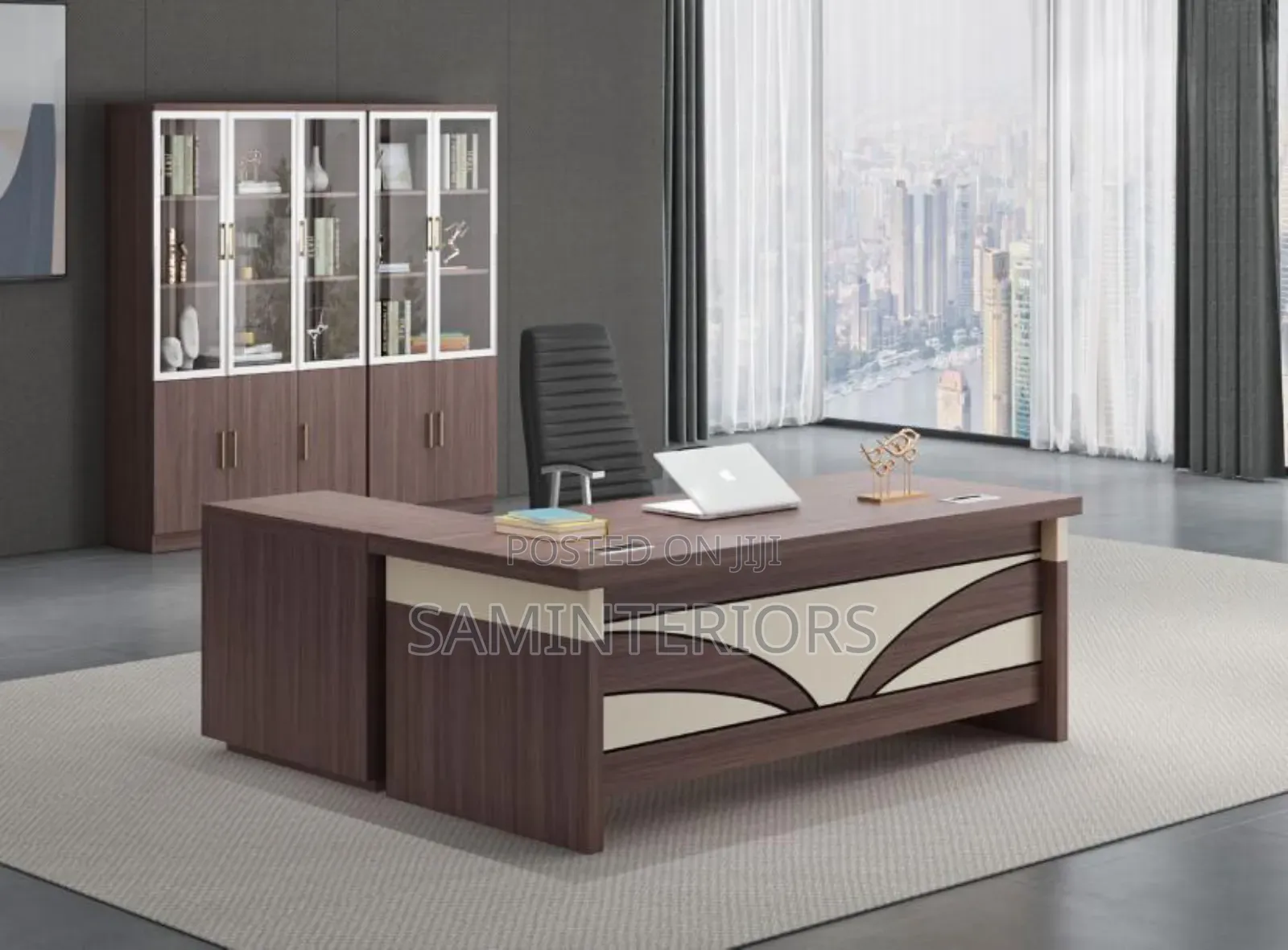 Executive 1.6mtr Office Table With Extension