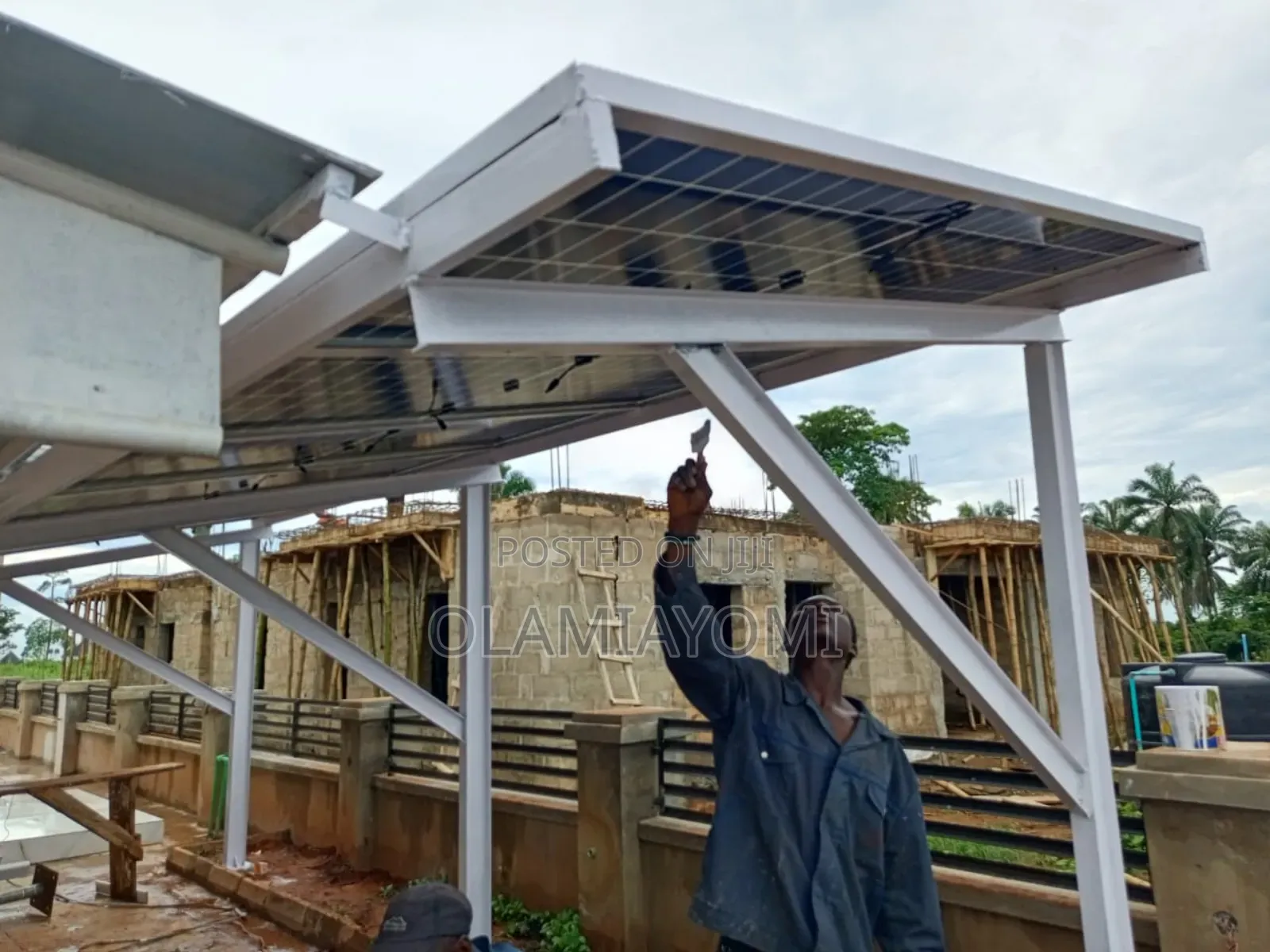 Solar Panels Shade System for House