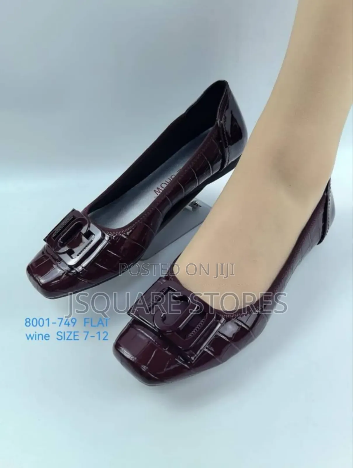 Three Show Corporate Flat Shoes