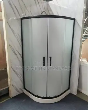 Italian Shower Cubicle With Black Frame