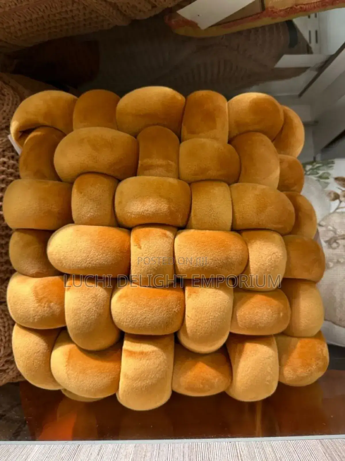 Decorative Throw Soft Cushion Pillow Knots Pillow