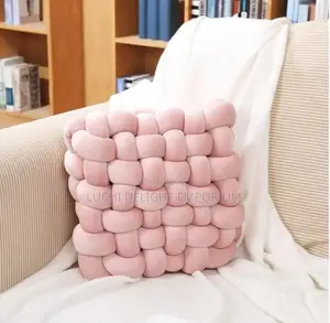 Decorative Throw Soft Cushion Pillow Knots Pillow