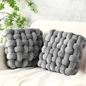 Decorative Throw Soft Cushion Pillow Knots Pillow