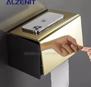 Luxury Maat Gold Toilet Roll Holder