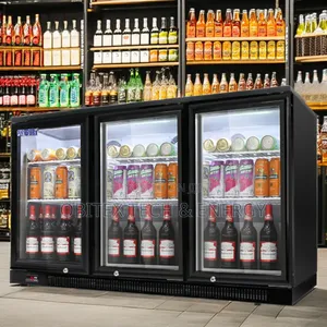 220v 3-door Underbar Chiller – Commercial Beverage Cooler