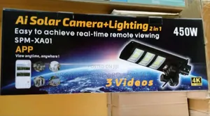 Solar Camera Double Lens With Light 450w