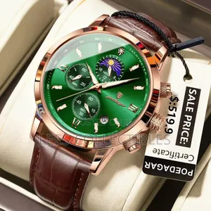 Top Leather Poedagar Watches