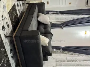Gray Fabric 3 Seater Sofa