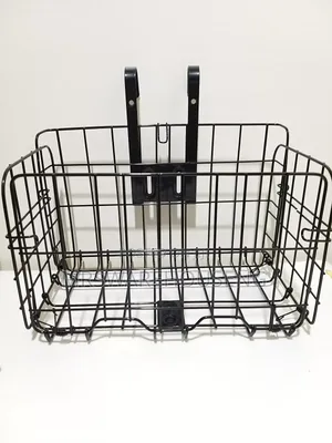 Fold-up Detchable Bike Frame Basket 1 Pack