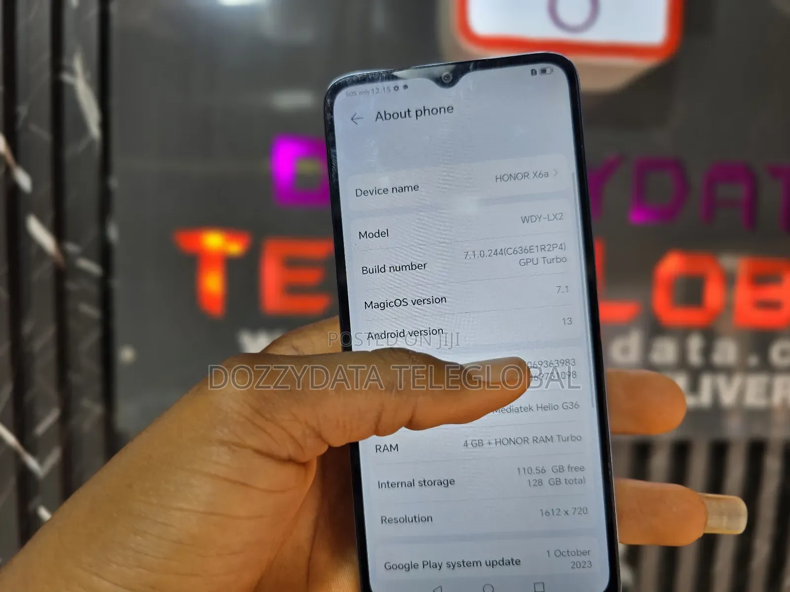 Honor X6a 128 GB Blue