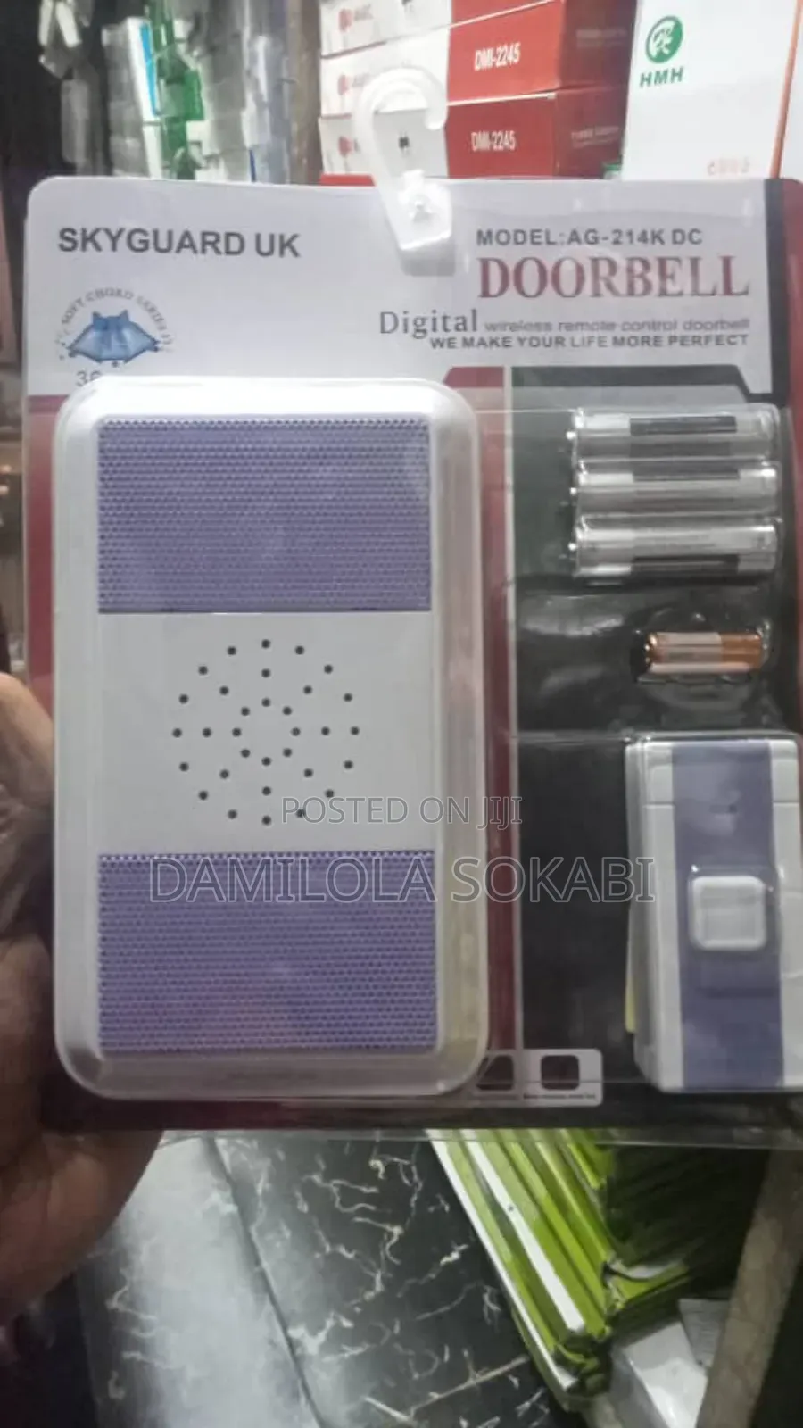 Wireless Remote Control Door Bell