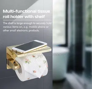 Luxury Modern Toilet Roll Holder