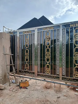 Stainless Rolling Gate Black