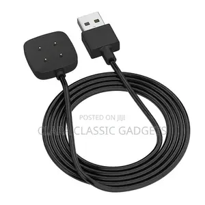 Photo - Usb Charger for Fítbit Versa 3/ Versa 4, Sense/ Sense 2