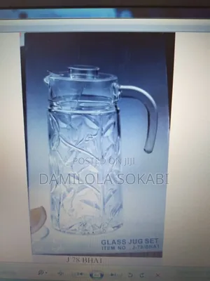 Glass Jug Cup