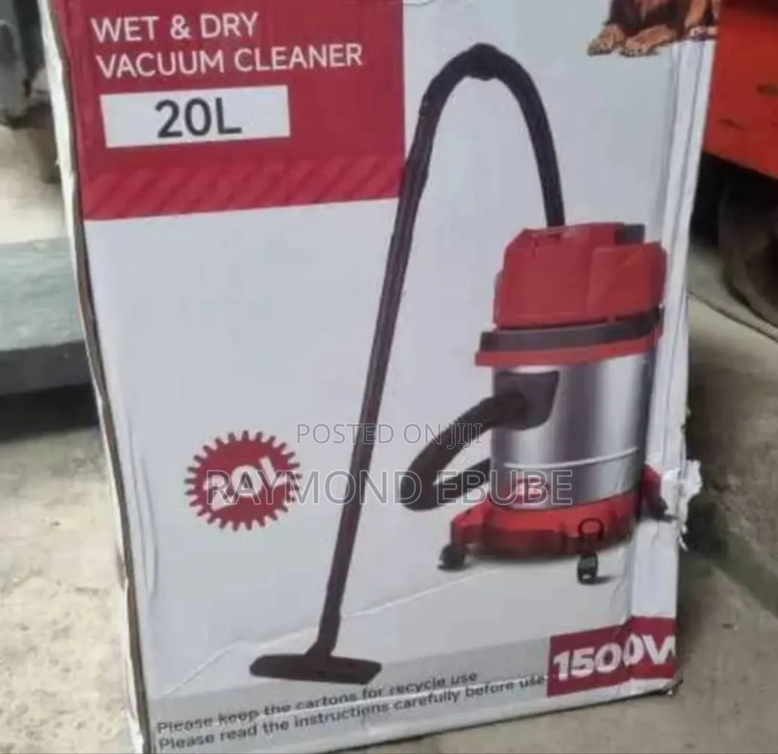 Ag Wet and Dry Vacuum 20l