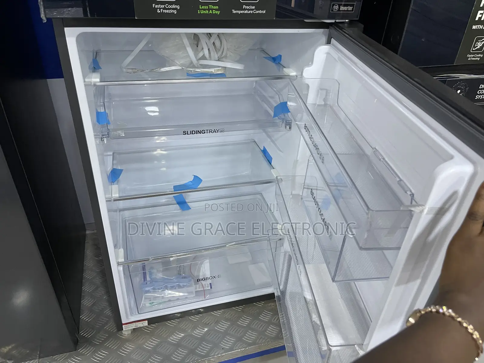 HRF 385 Double Door Haier Thermocool Refrigerator
