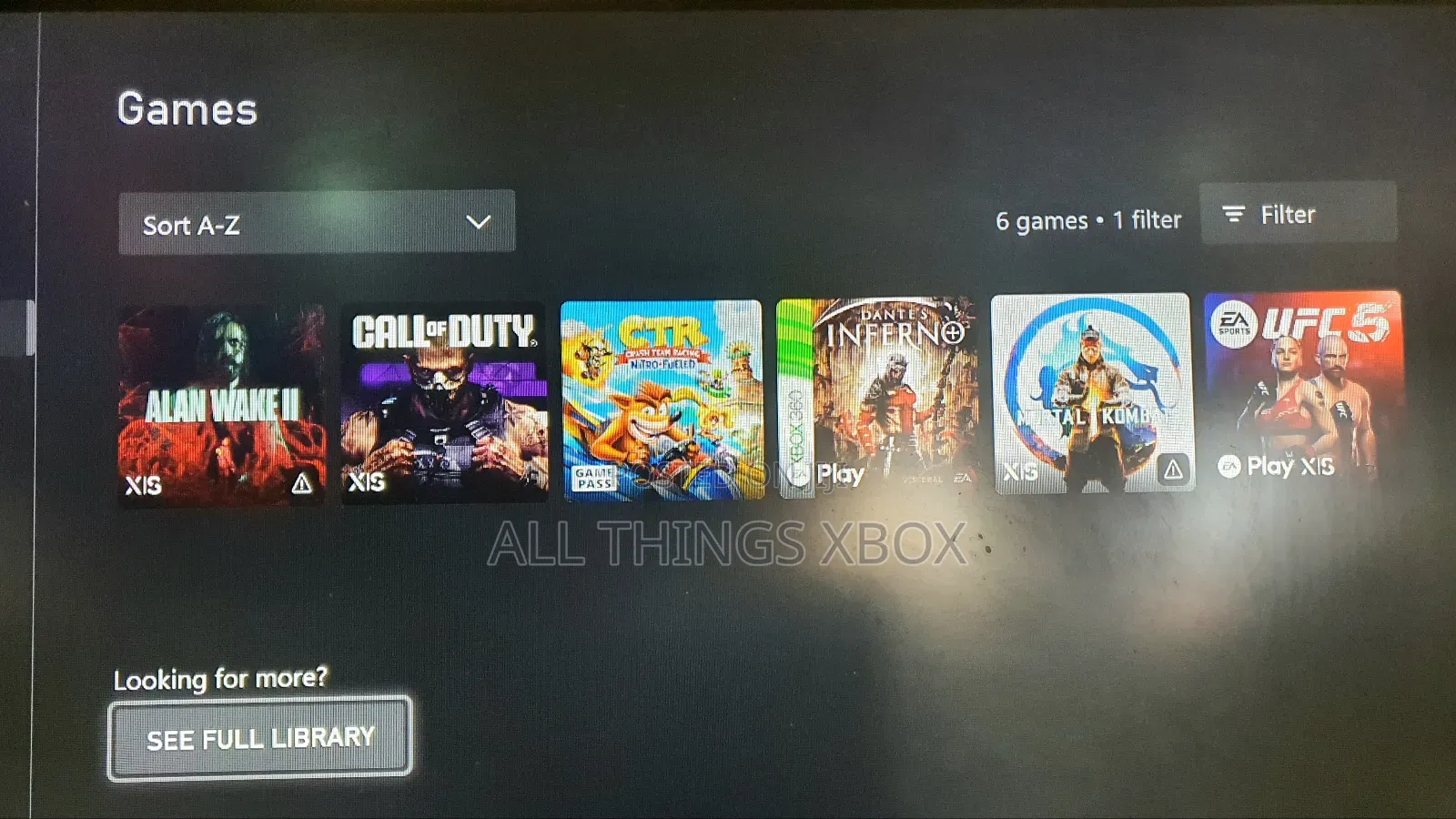 Microsoft Xbox Digital Games Downloads