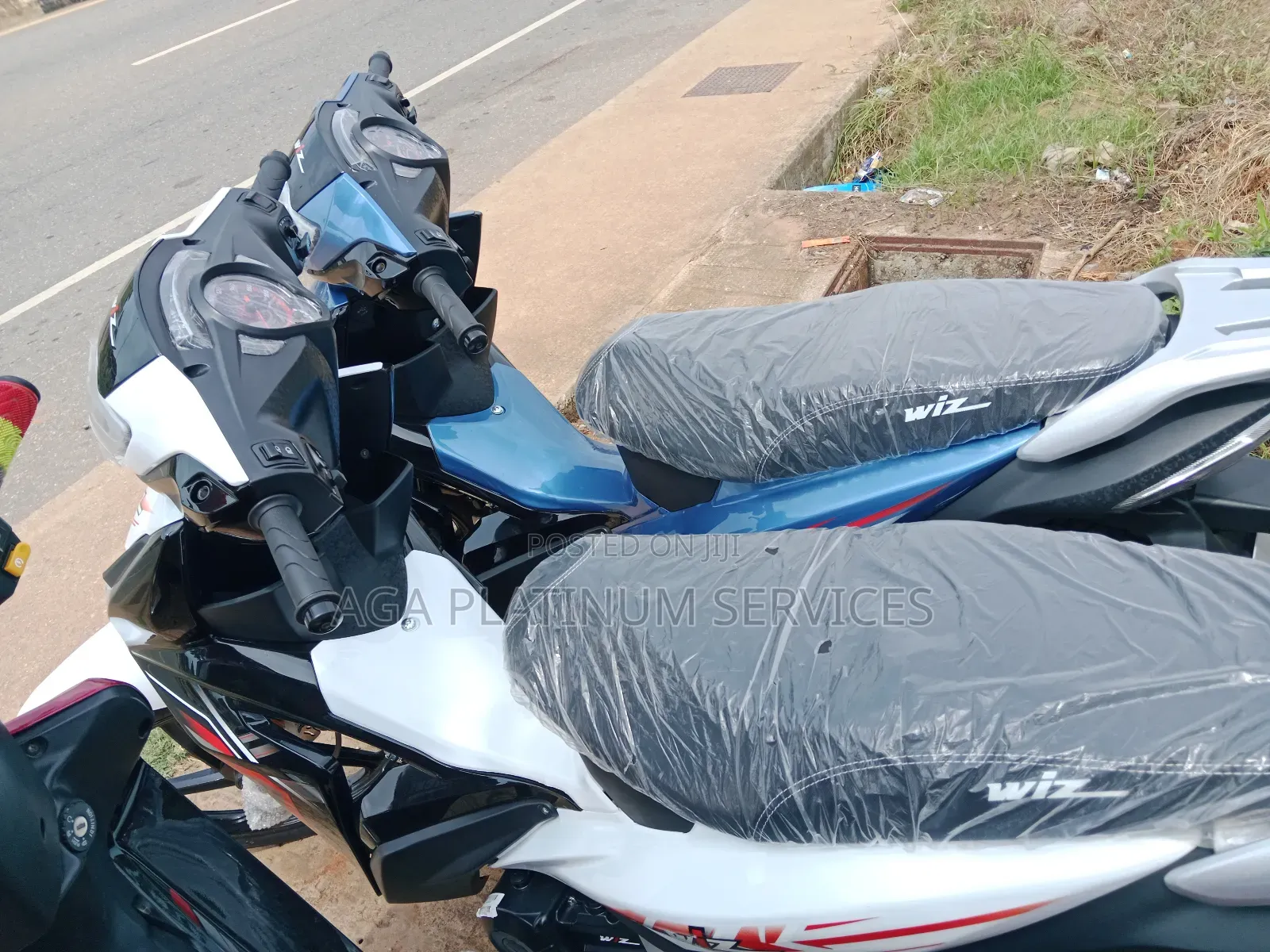 New Motorcycle 2024 White
