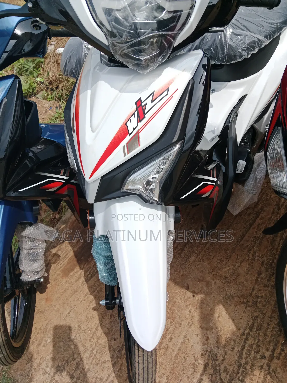 New Motorcycle 2024 White
