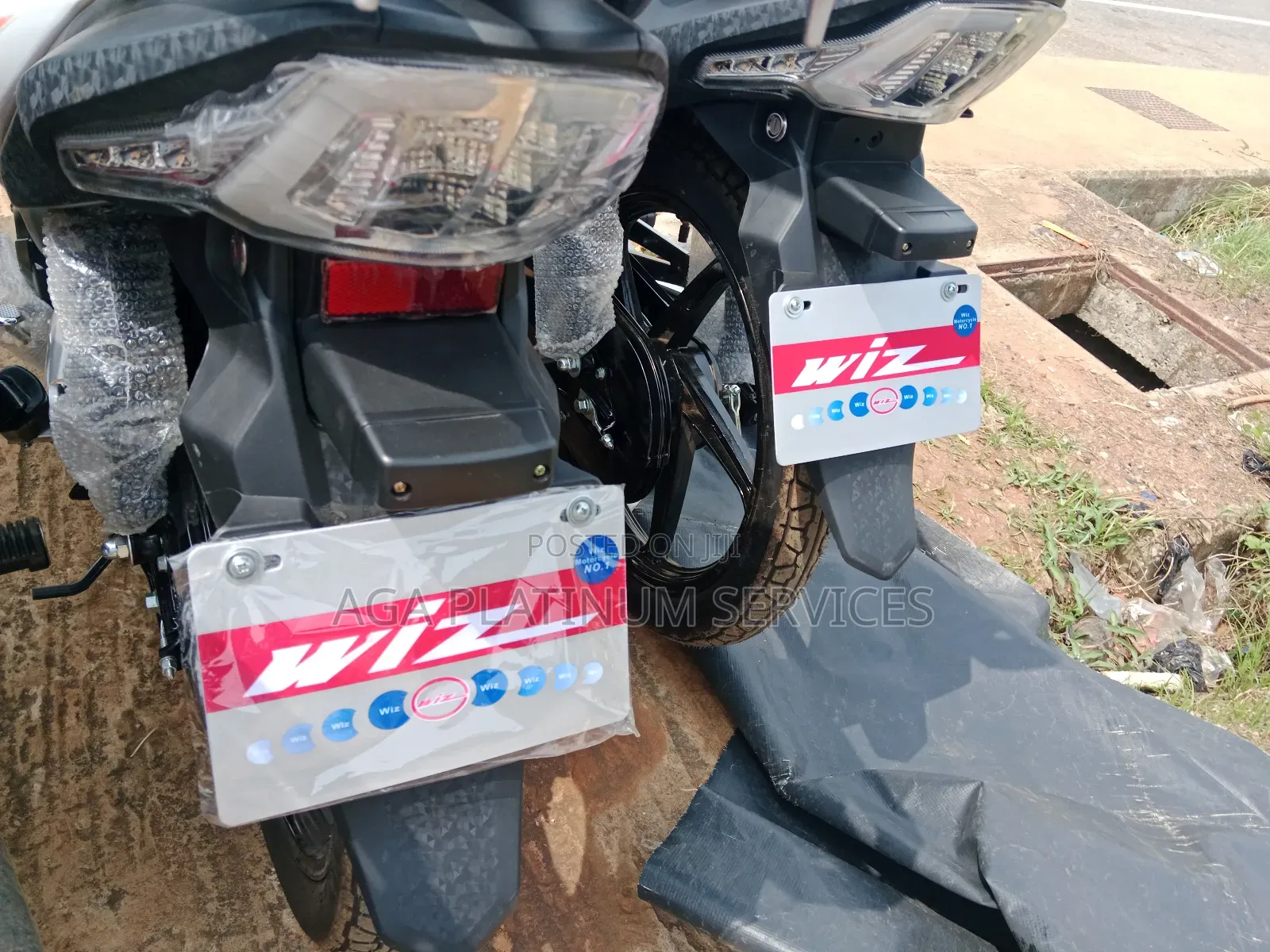 New Motorcycle 2024 White