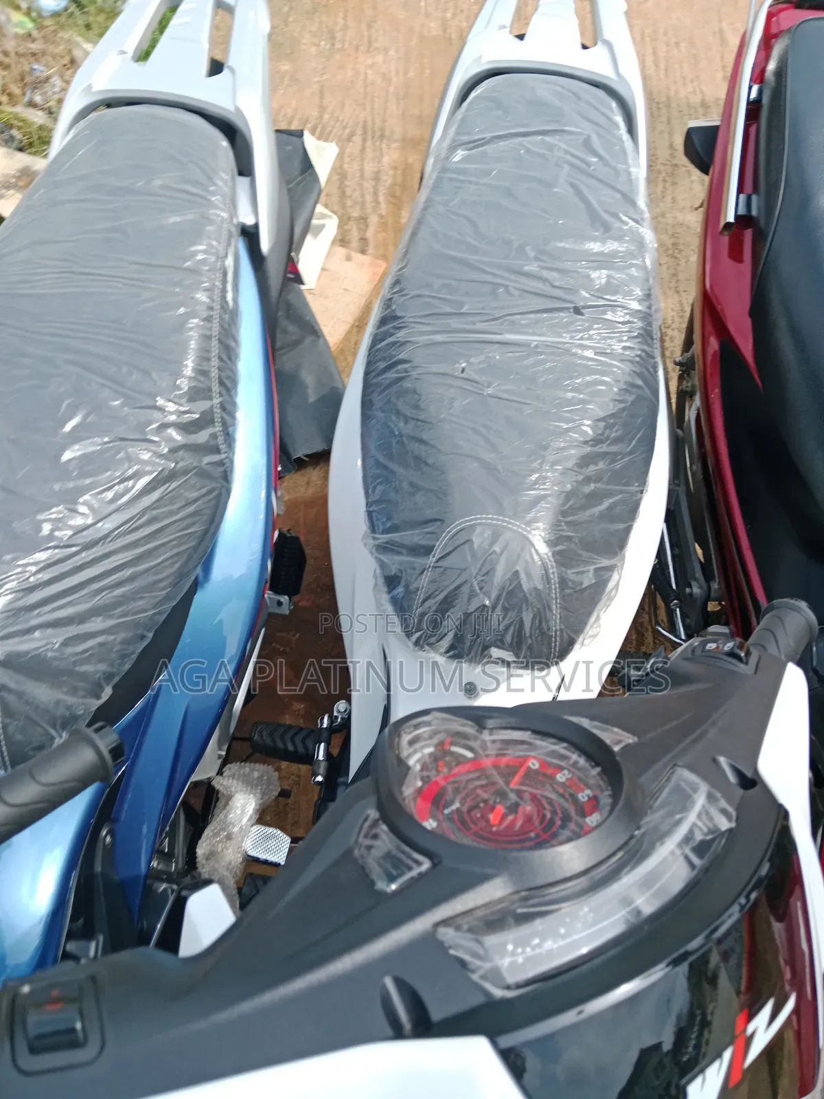 New Motorcycle 2024 White