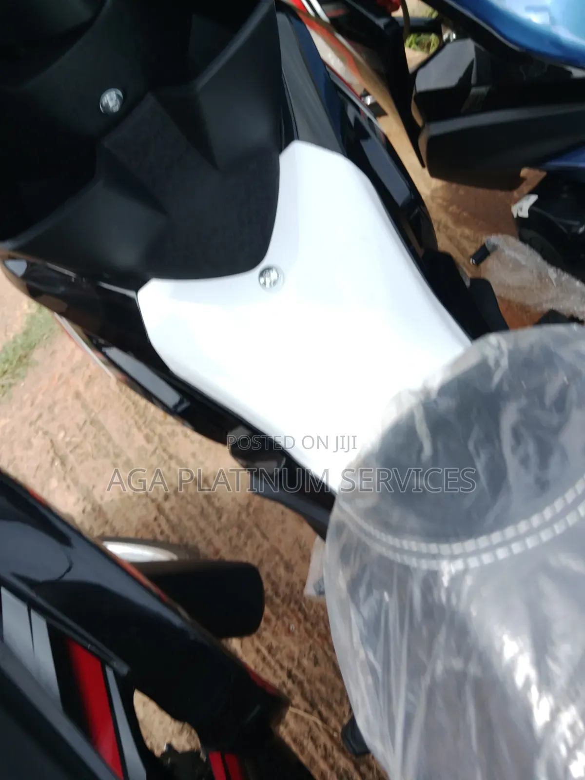 New Motorcycle 2024 White