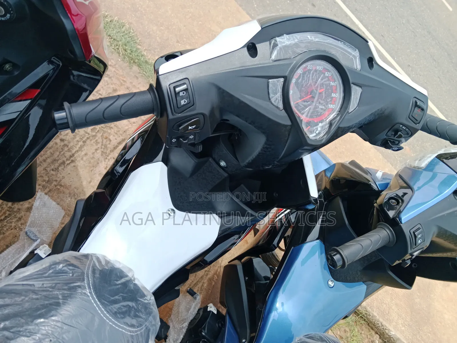 New Motorcycle 2024 White