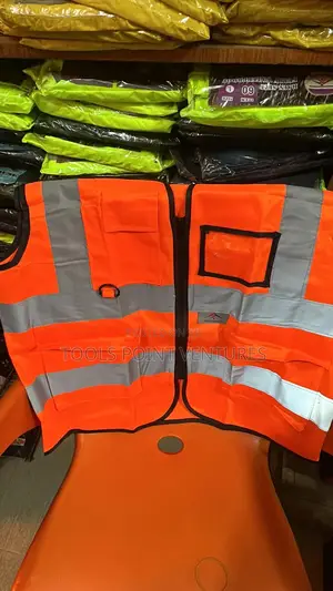 High Visibility Reflective Jacket With Pocket