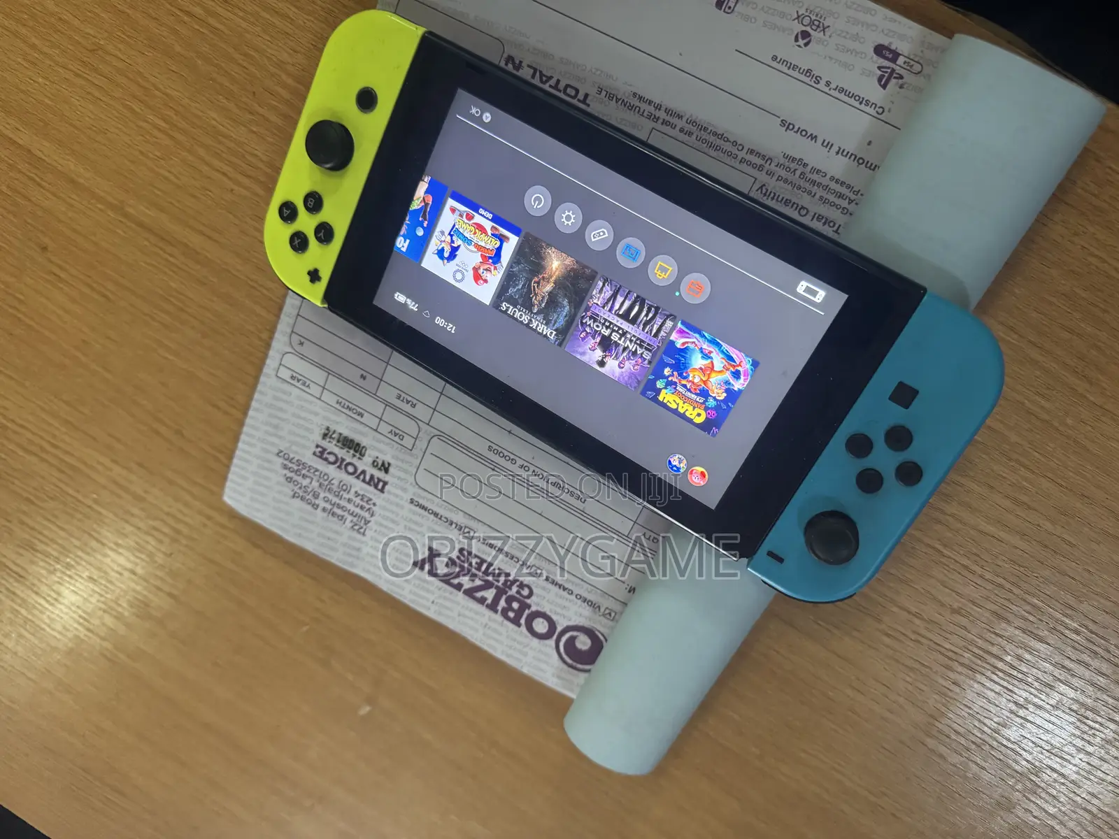 Hacked Nintendo Switch