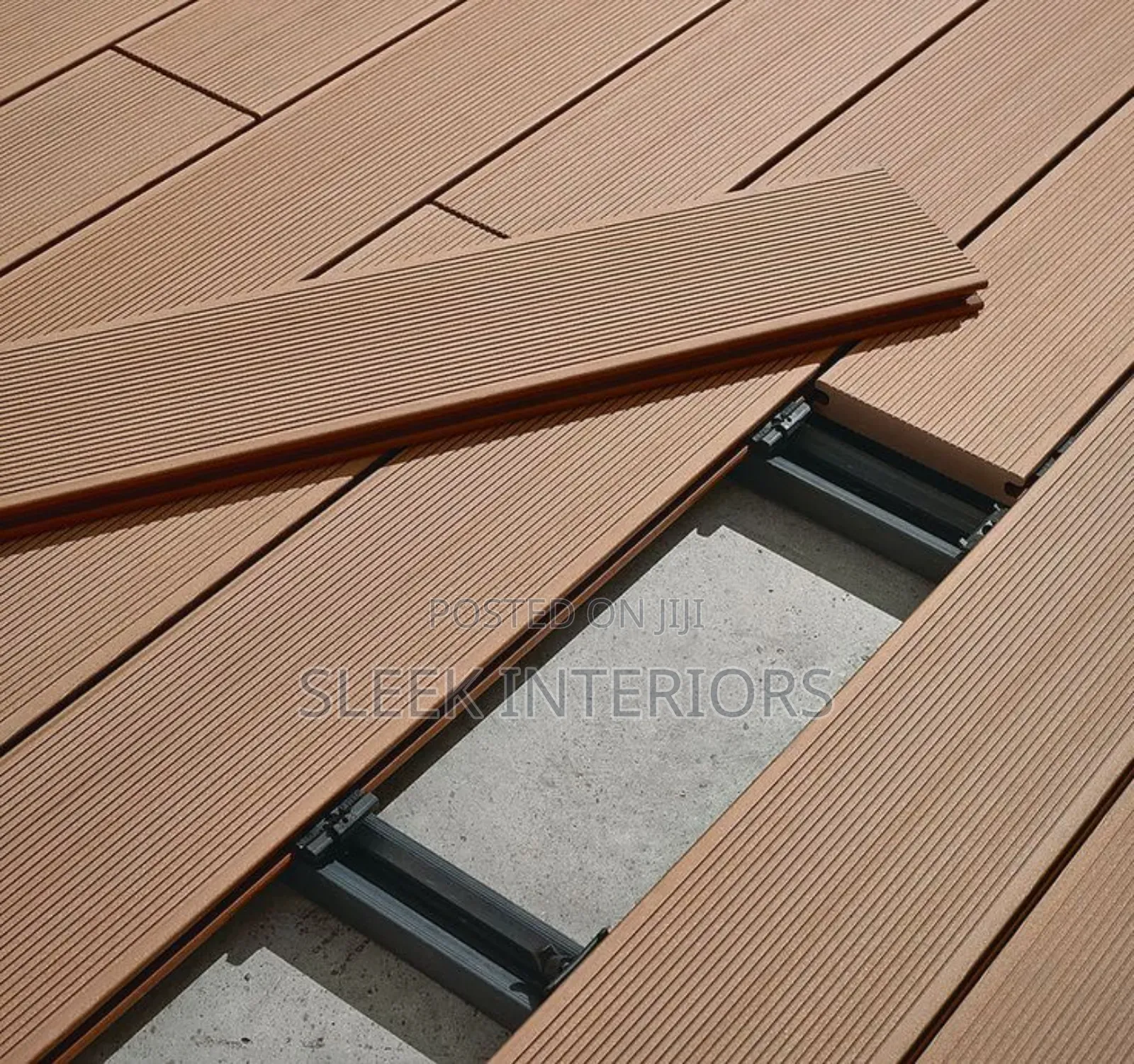 Synthetic Wpc Floor Decking