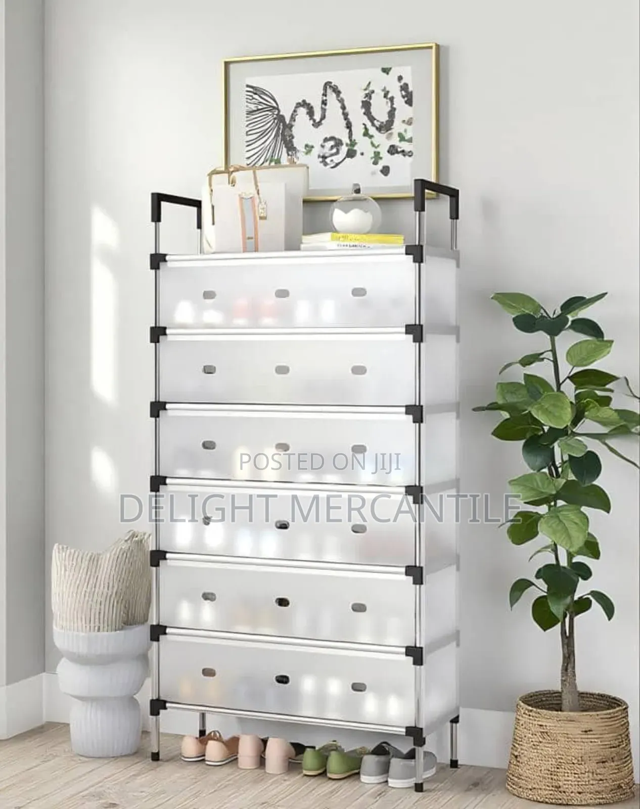 Dustproof Shoe Rack 7 Layers