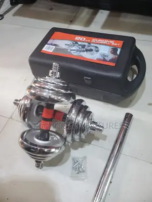 20kg Dumbell With Curling Extension