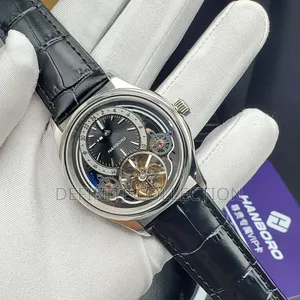 Hanboro Leather Luxury Wristwatch