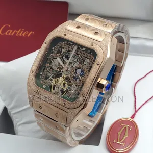 Smooth Face Automatic Cartier Wristwatch