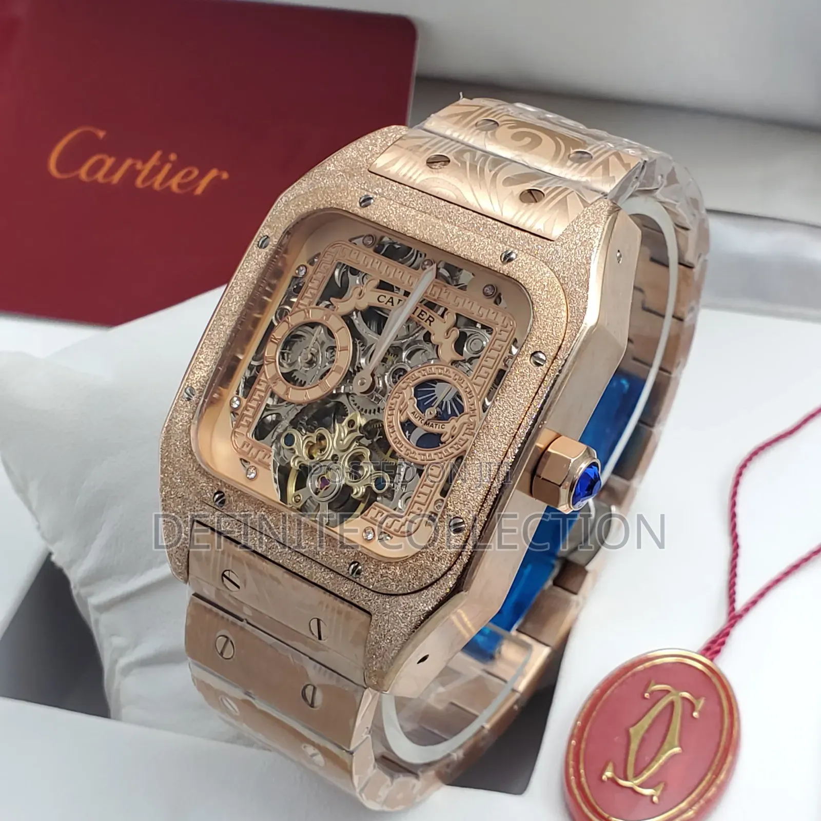 Smooth Face Automatic Cartier Wristwatch