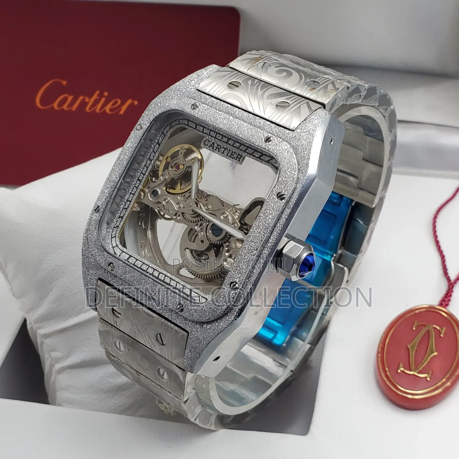 Smooth Face Automatic Cartier Wristwatch
