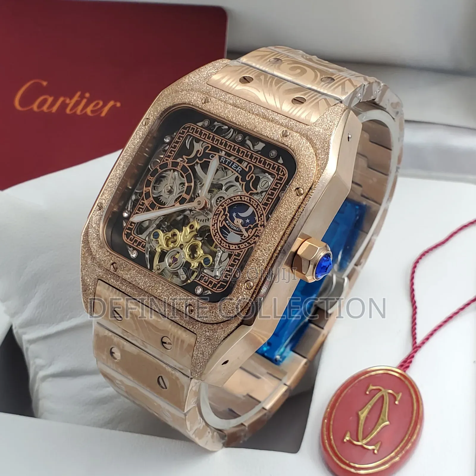 Smooth Face Automatic Cartier Wristwatch
