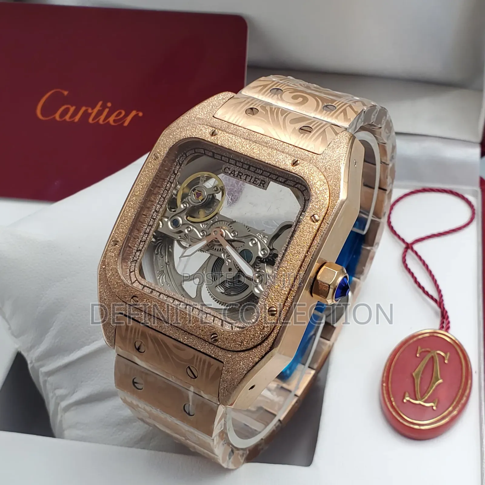 Smooth Face Automatic Cartier Wristwatch