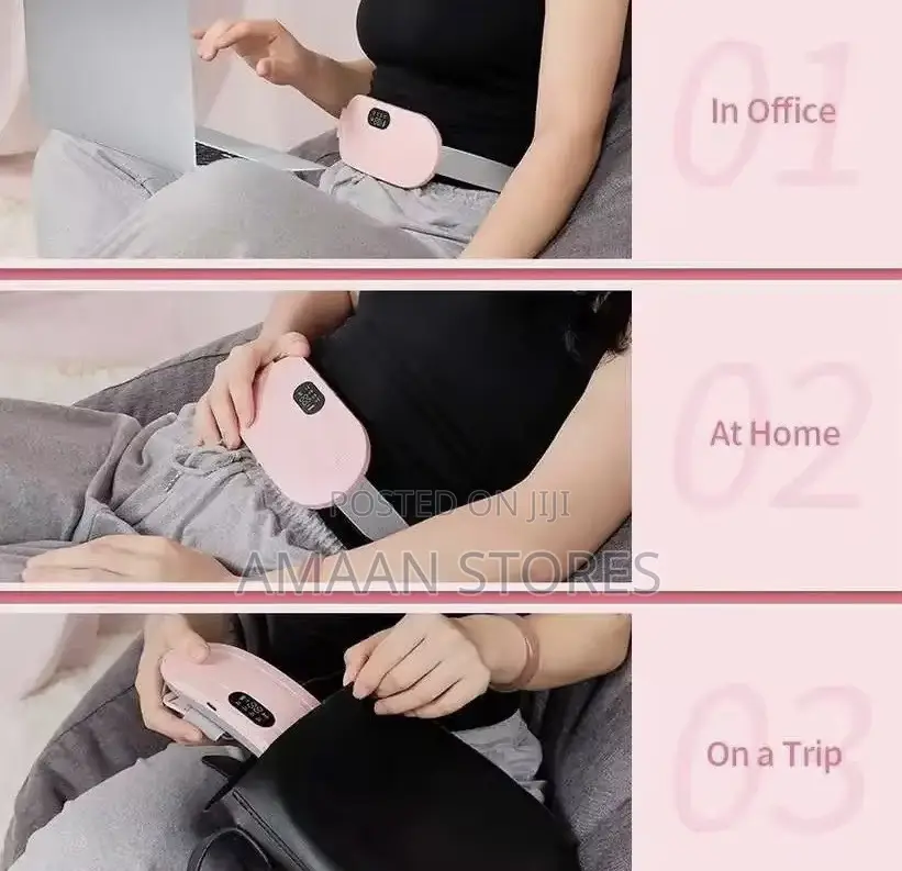Wireless Menstrual Heating Pad With Massage Usb Charge