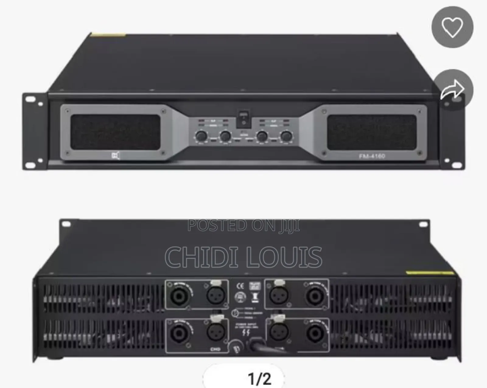 Fm4160 CVR Power Amplifier