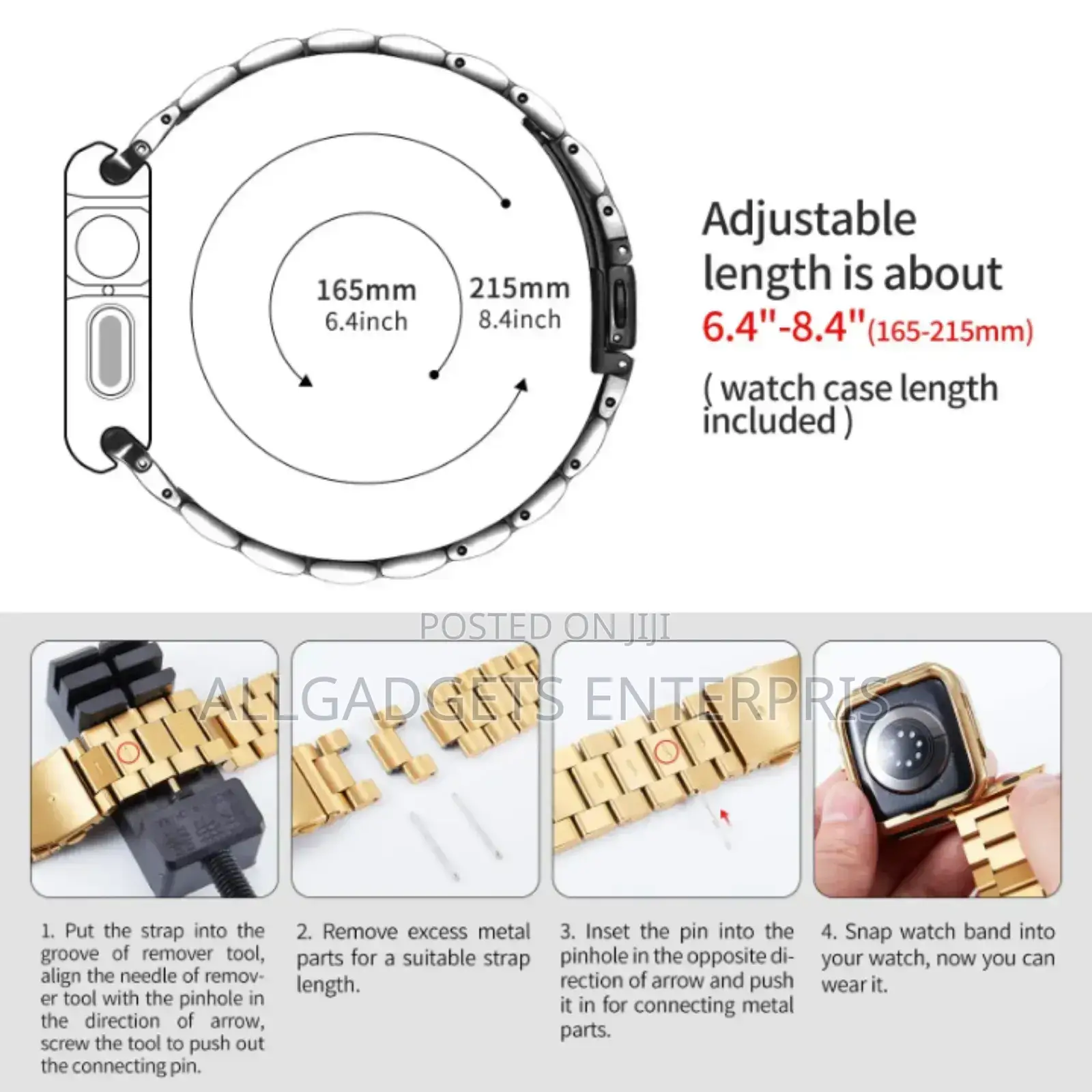 H20 Smartwatch Gold