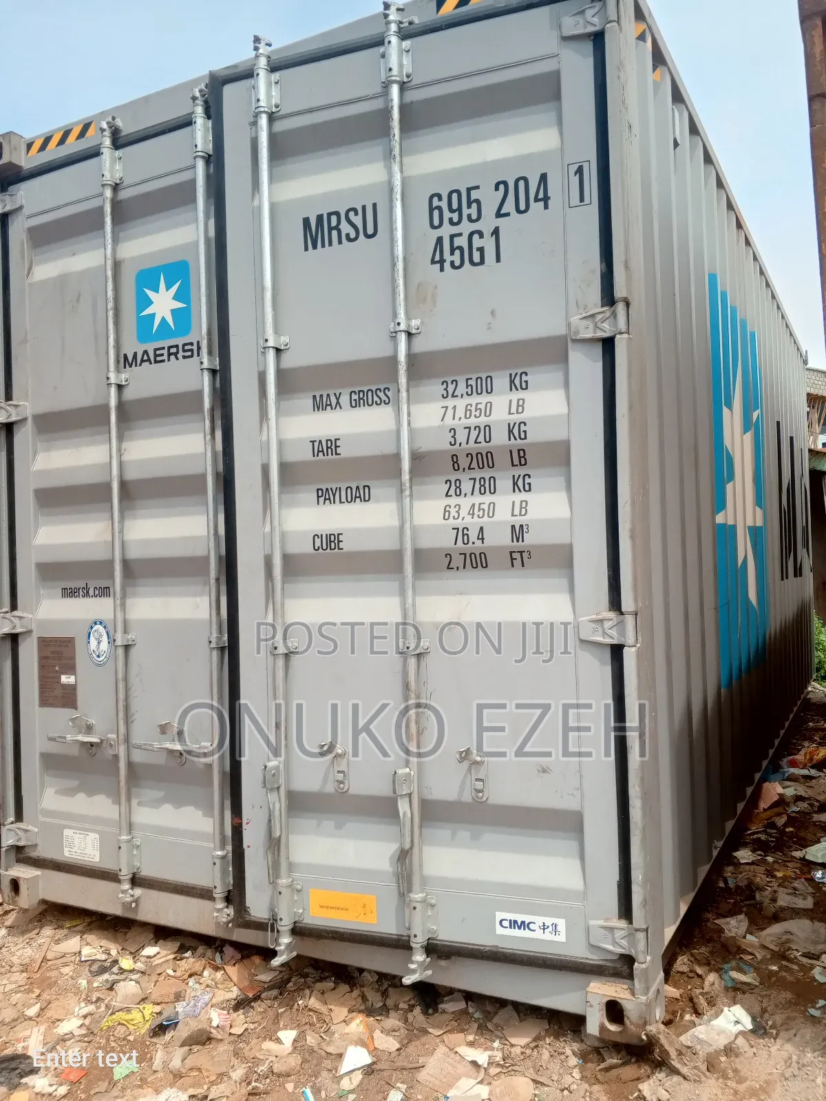 20ft JBN Container ( German)