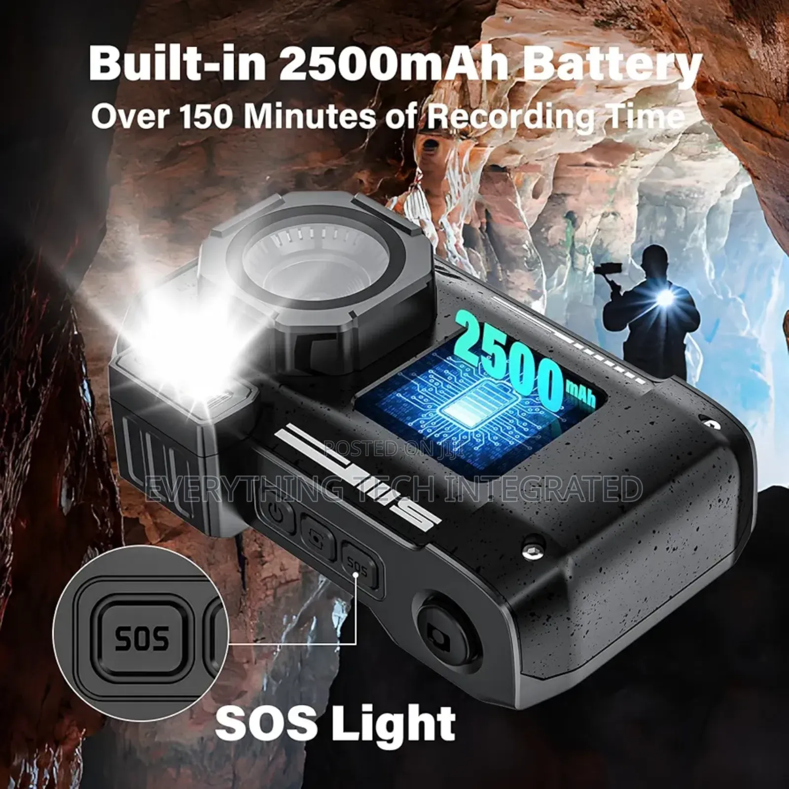 Uhd Rugged Waterproof Dustproof Shockproof Digital Camera