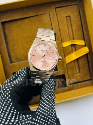 Tissot PRX Steel Watch for Men Gold and Rosegold